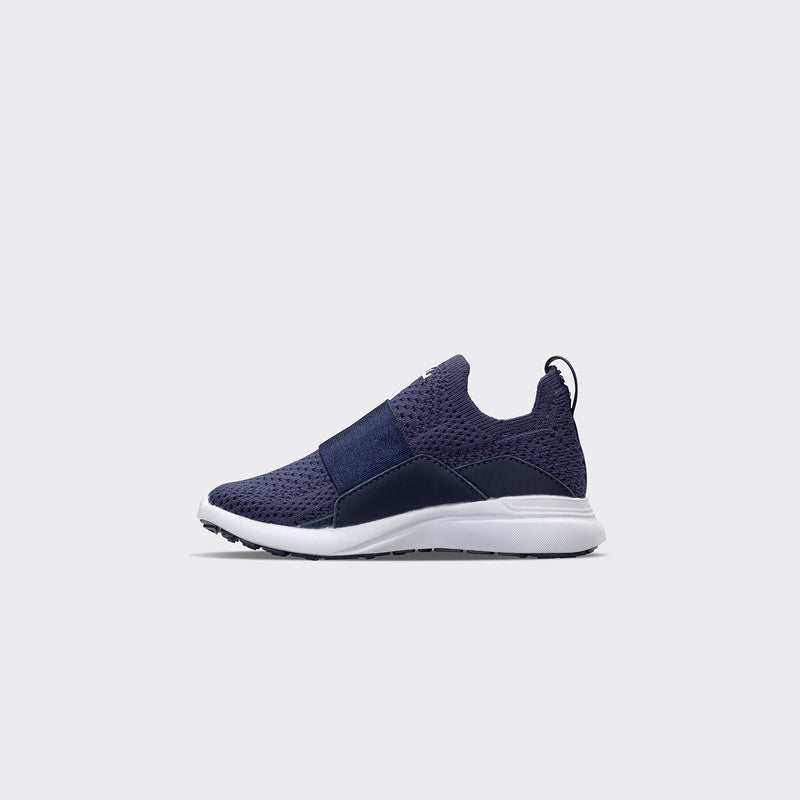 Kid's TechLoom Bliss Navy / White view 3