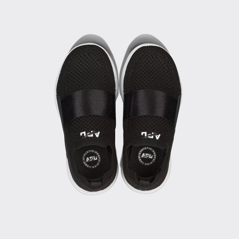 Youth's TechLoom Bliss Black / White view 2