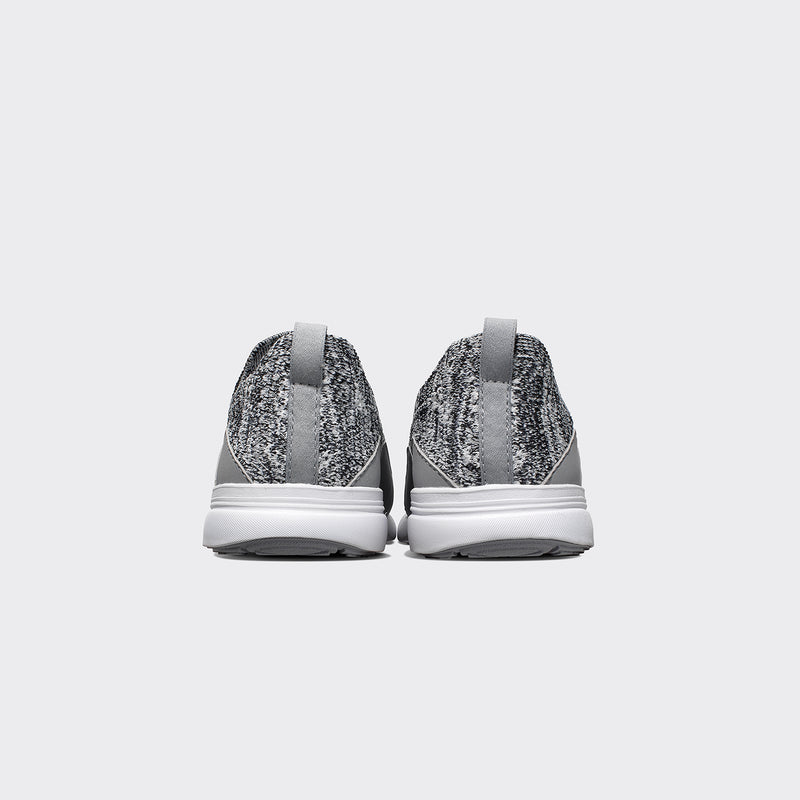 Youth's TechLoom Bliss Heather Grey / White view 4