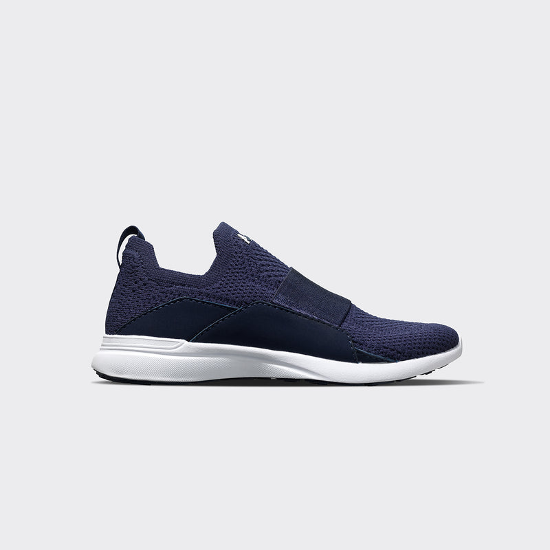 Youth's TechLoom Bliss Navy / White view 1