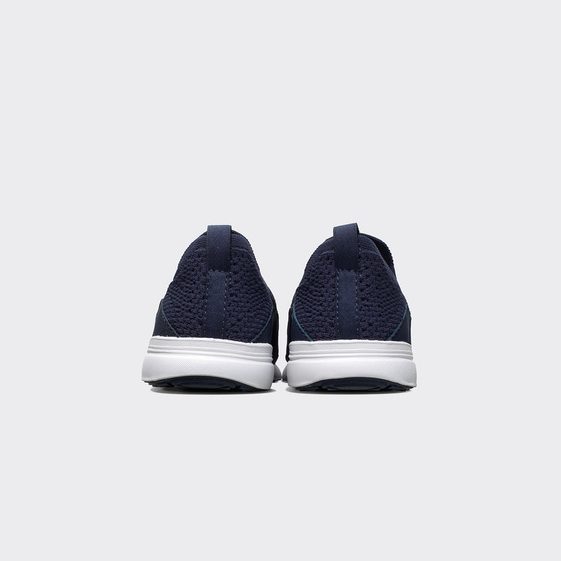 Youth's TechLoom Bliss Navy / White view 4