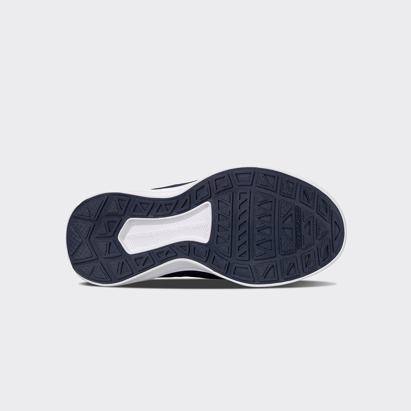 Youth's TechLoom Bliss Navy / White view 6