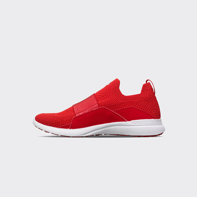 Youth's TechLoom Bliss Red / White view 3