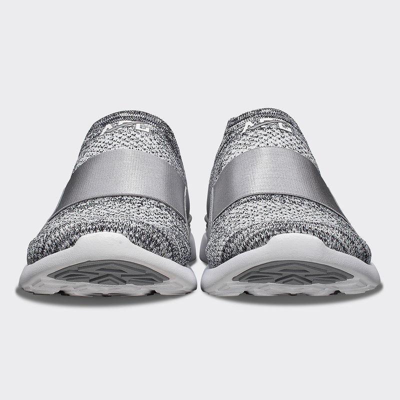 Men's TechLoom Bliss Heather Grey / White / White view 4