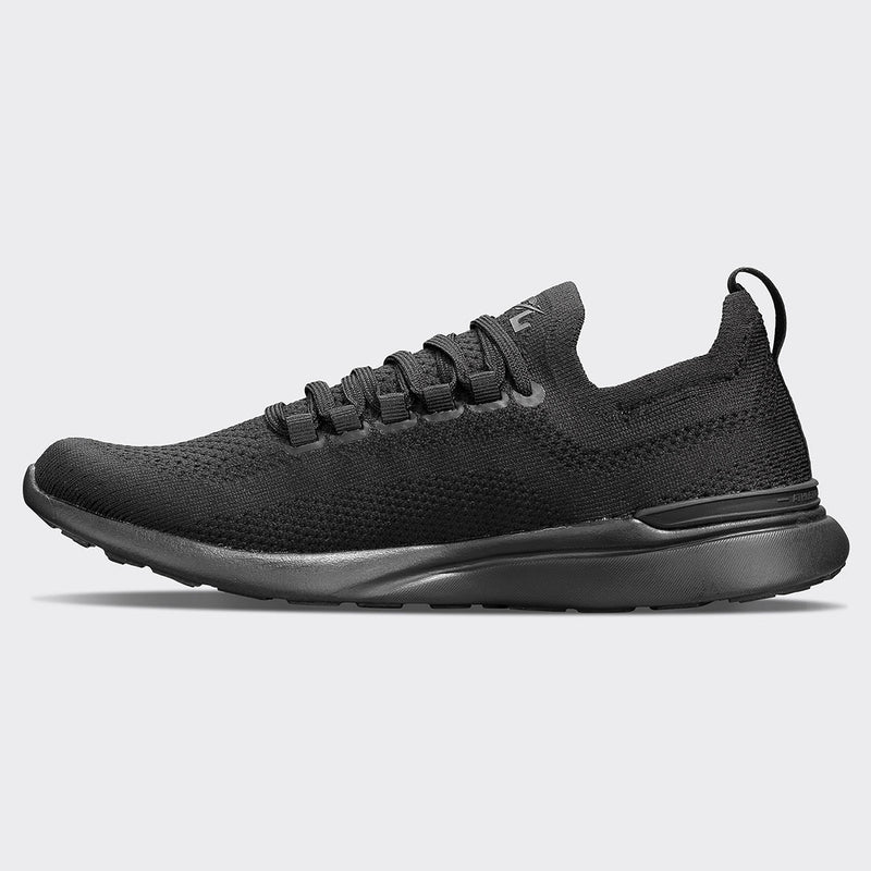 Men's TechLoom Breeze Black / Black view 3