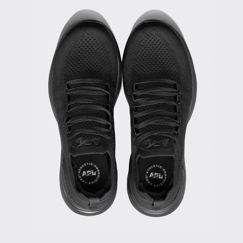 Men's TechLoom Breeze Black / Black view 6