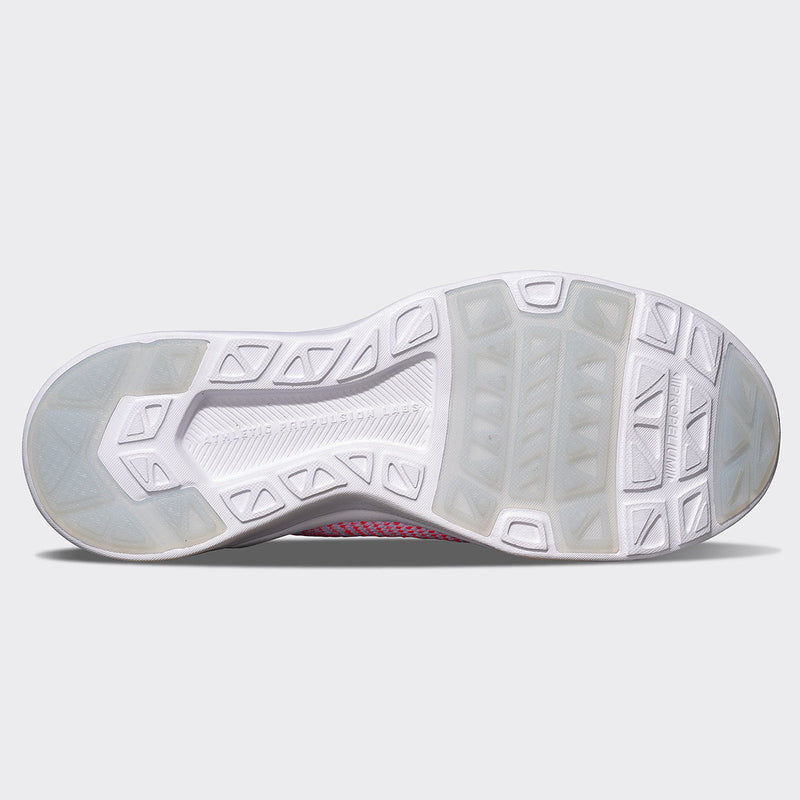 Men's TechLoom Breeze White / Impulse Red / Ombre view 6