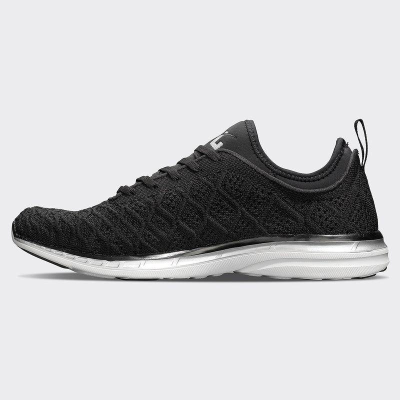 Men's TechLoom Phantom Black / Metallic Silver view 2