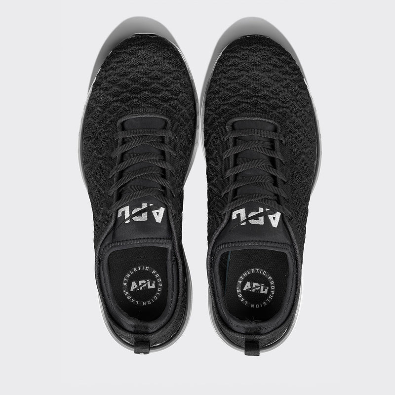 Men's TechLoom Phantom Black / Metallic Silver view 5