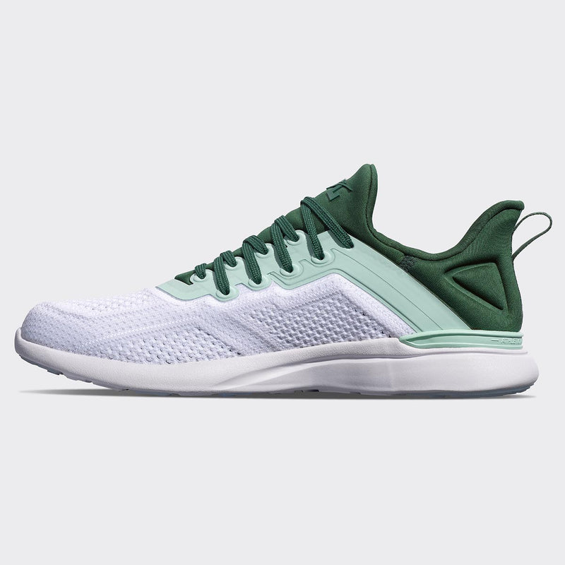 Women's TechLoom Tracer White / Great Green / Peppermint view 2