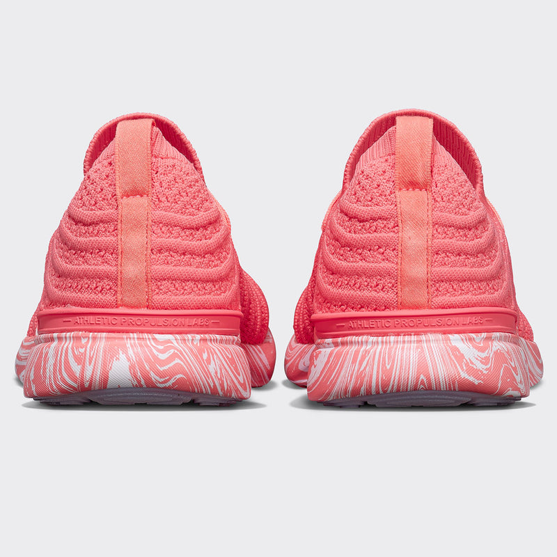 Women's TechLoom Wave Fire Coral / Marble view 3