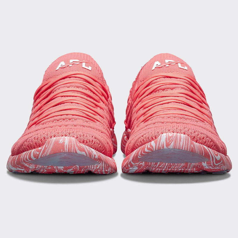 Women's TechLoom Wave Fire Coral / Marble view 4