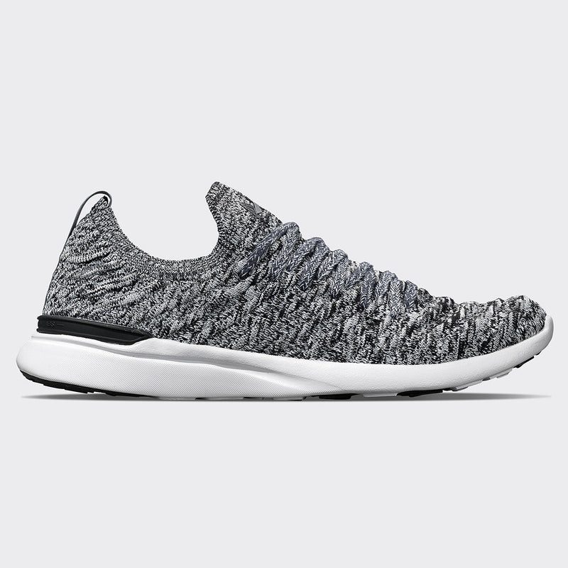 Men's TechLoom Wave Heather Grey / Black / White view 1