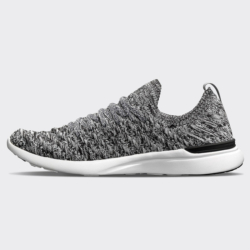 Men's TechLoom Wave Heather Grey / Black / White view 2