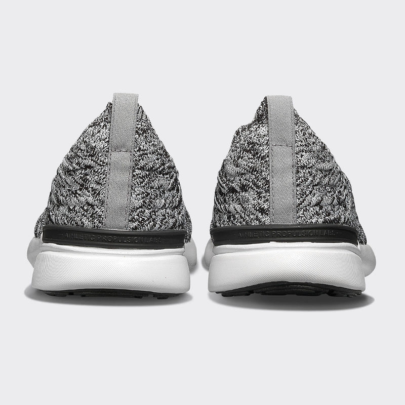 Men's TechLoom Wave Heather Grey / Black / White view 3
