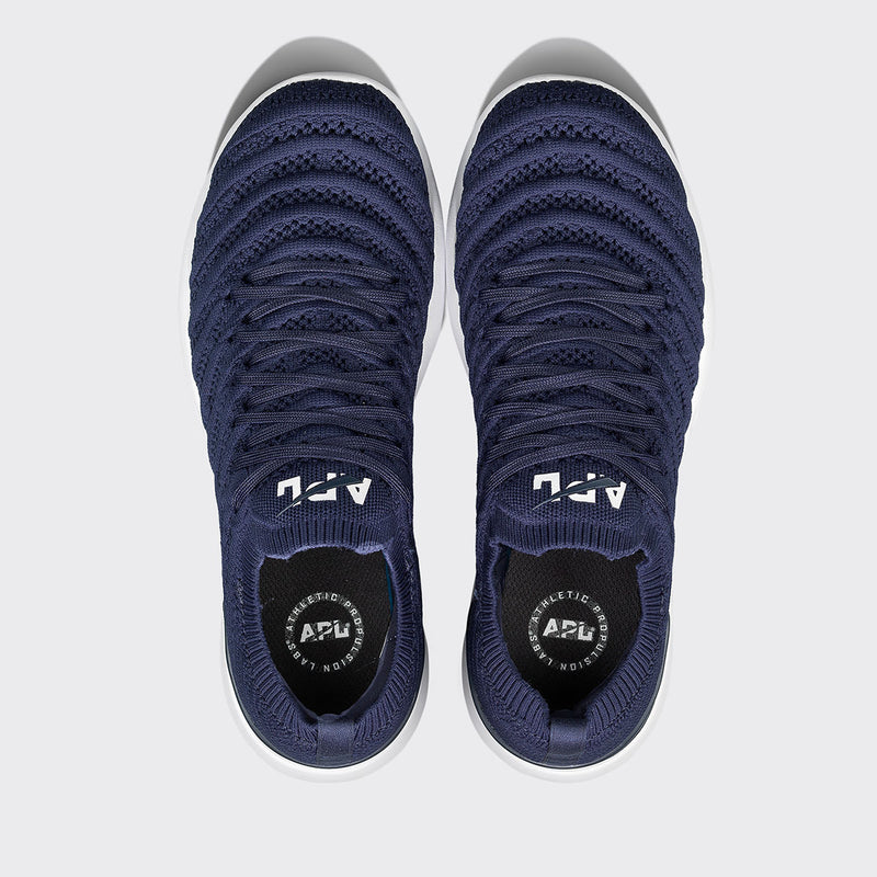 Men's TechLoom Wave Navy / White view 5