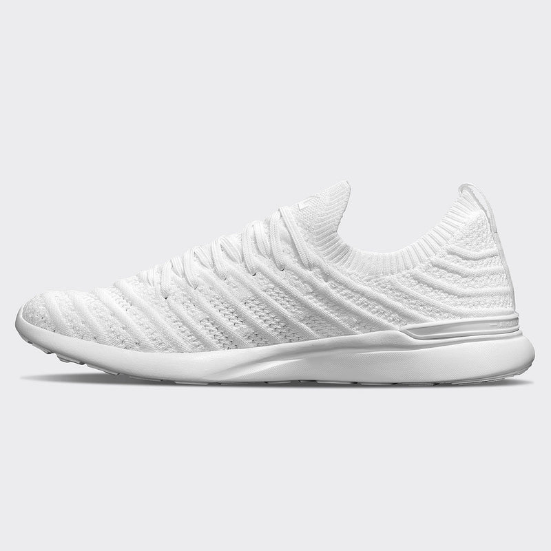 Men's TechLoom Wave White / White view 3