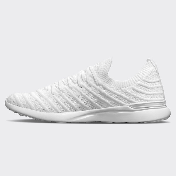 Men's TechLoom Wave White / White | APL Shoes
