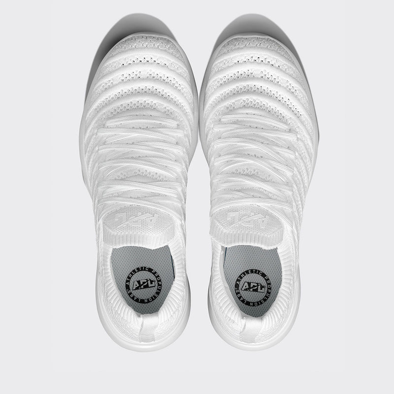 Men's TechLoom Wave White / White view 6