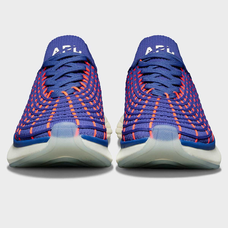 Men's TechLoom Zipline Blue Haze / Impulse Red view 4