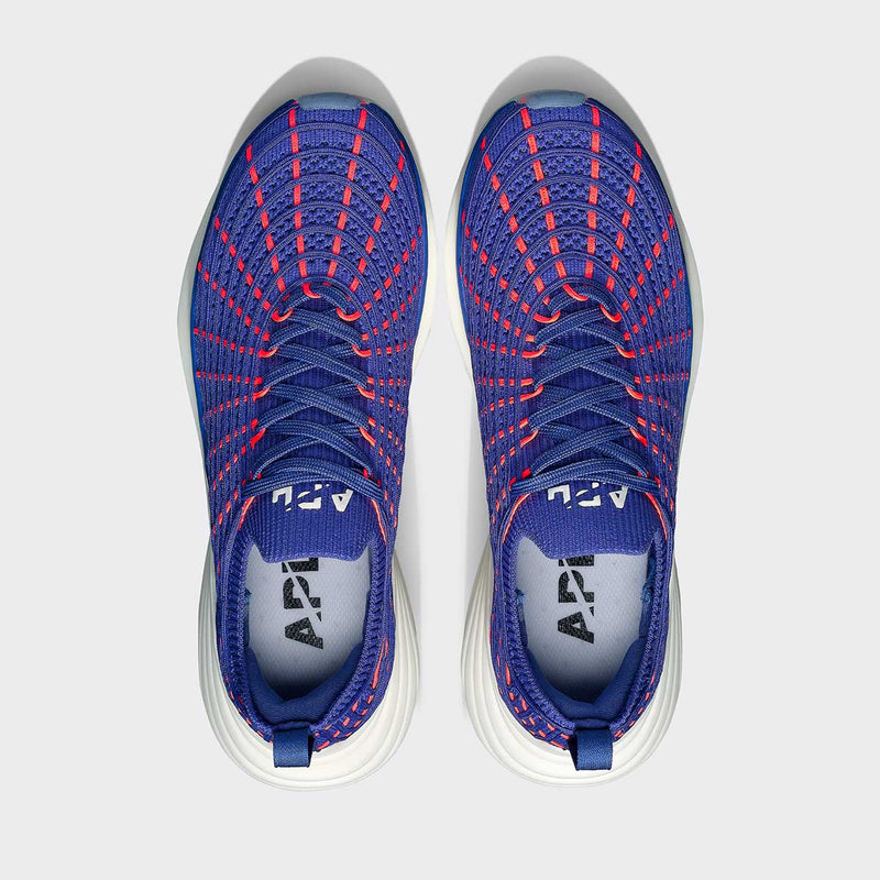 Men's TechLoom Zipline Blue Haze / Impulse Red view 5