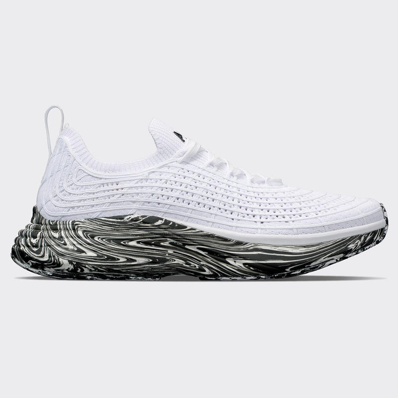 Men's TechLoom Zipline White / Black / Marble view 1