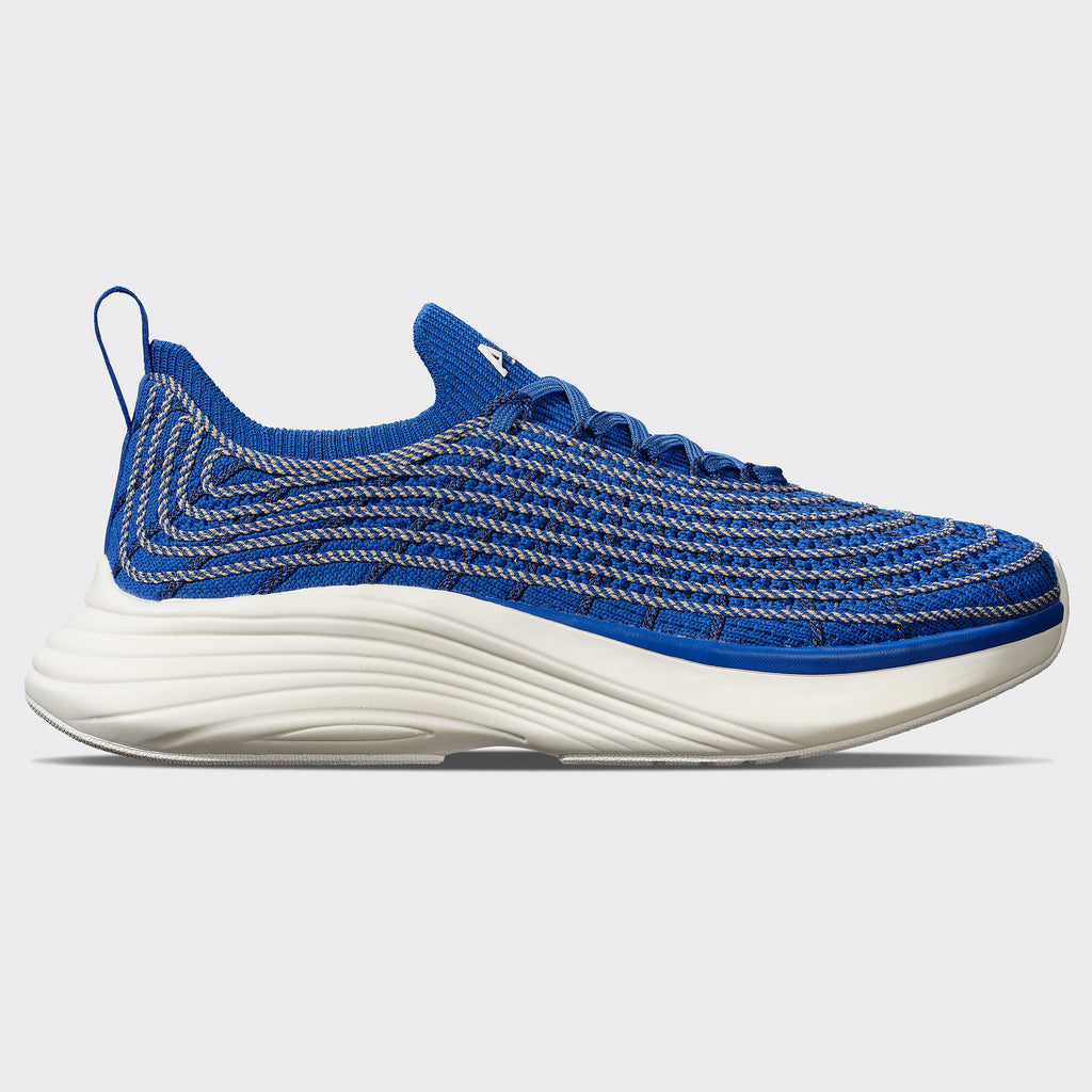 Men's TechLoom Zipline Sapphire / Navy / Camel | APL Shoes