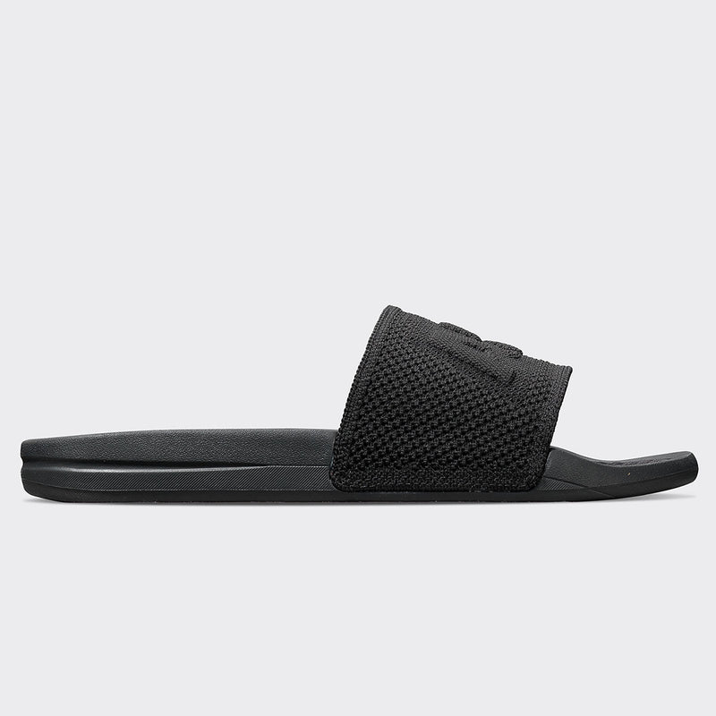 Men's Big Logo TechLoom Slide  Black view 2