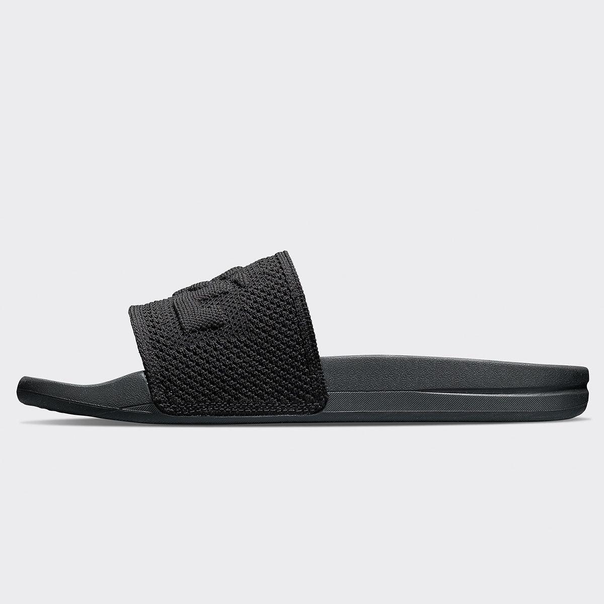 Men's Big Logo TechLoom Slide  Black view 3