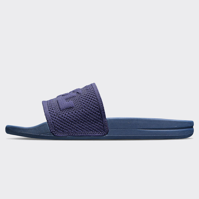 Women's Big Logo TechLoom Slide  Navy view 3