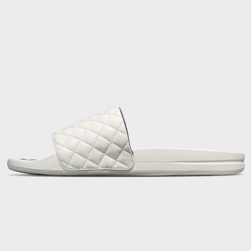 Women's Lusso Slide Ivory / Moonscape view 3