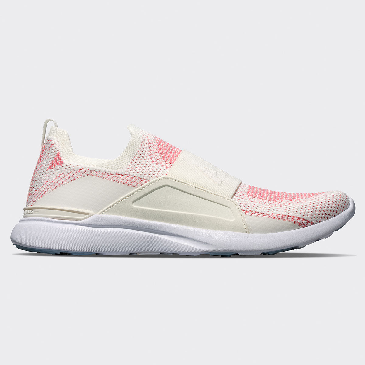 Women&#39;s TechLoom Bliss Ivory / Fire Coral / White view 1