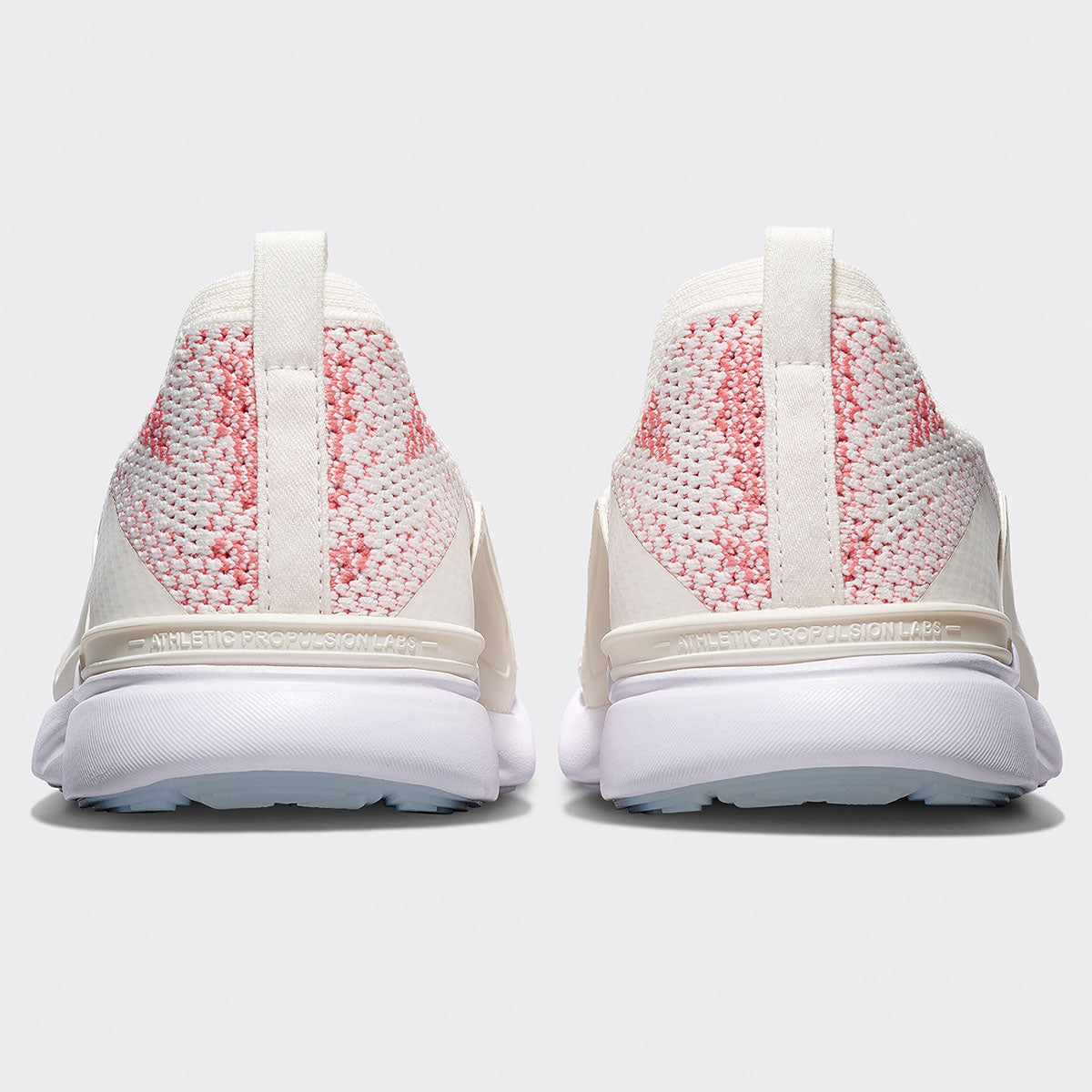 Women&#39;s TechLoom Bliss Ivory / Fire Coral / White view 3