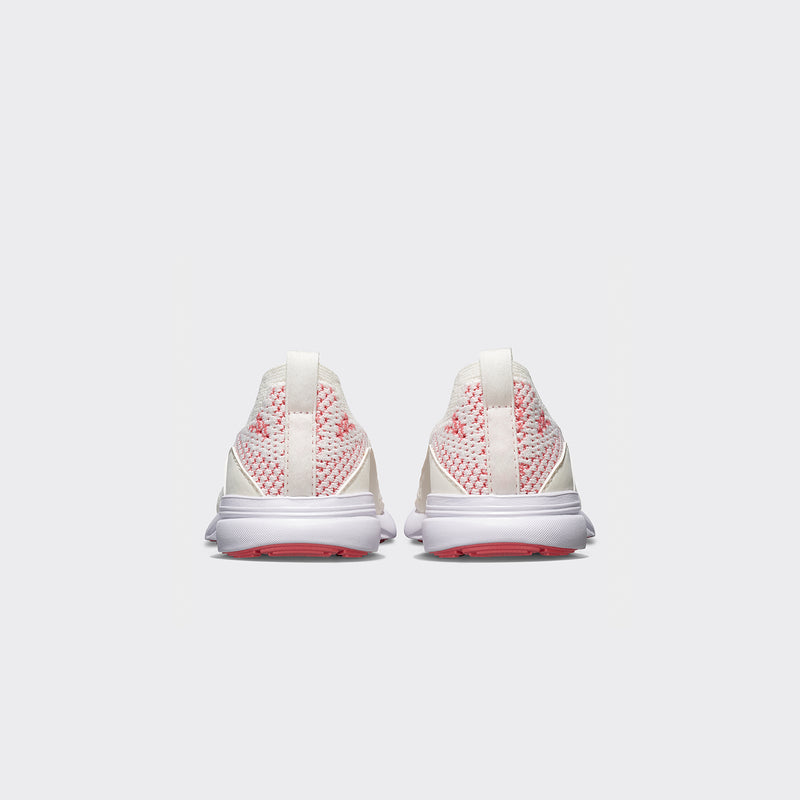 Kid's TechLoom Bliss Ivory / Fire Coral / White