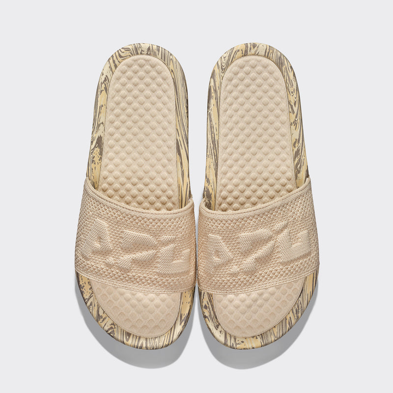 Women's Big Logo TechLoom Slide Beach / Tundra / Marble