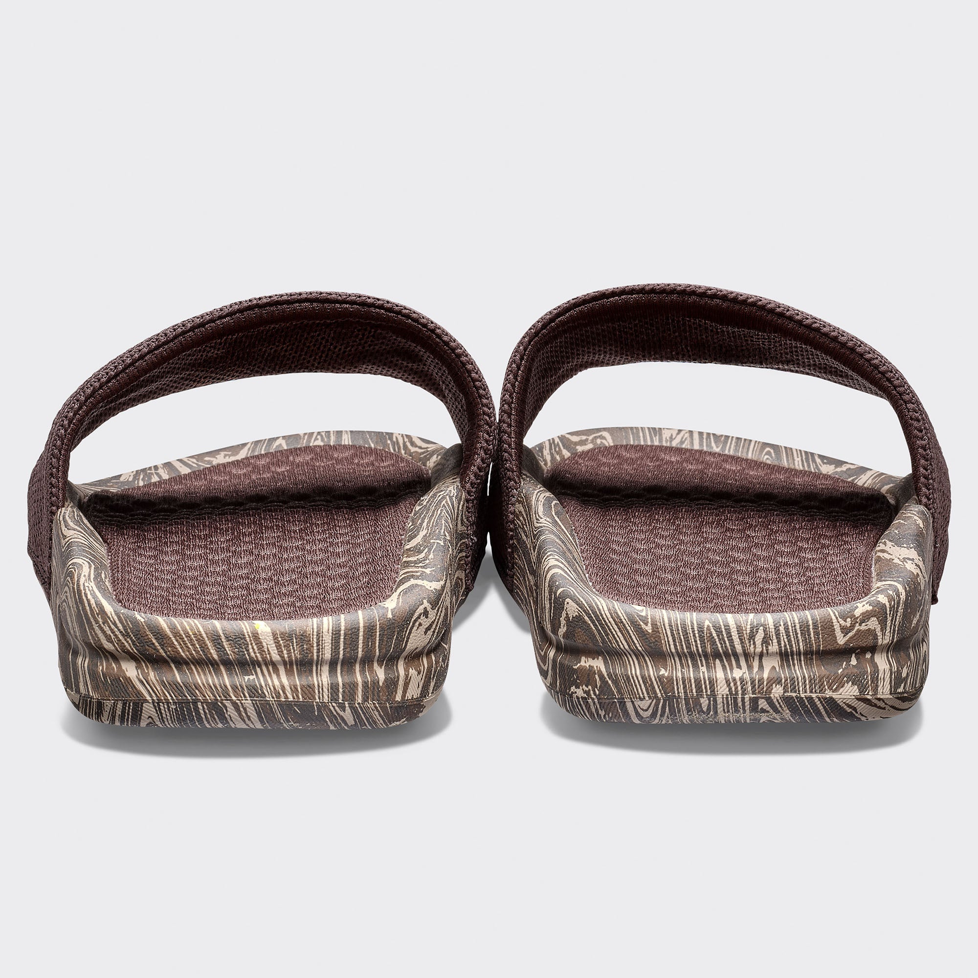 Men&#39;s Big Logo TechLoom Slide Chocolate / Sandstone / Marble view 4