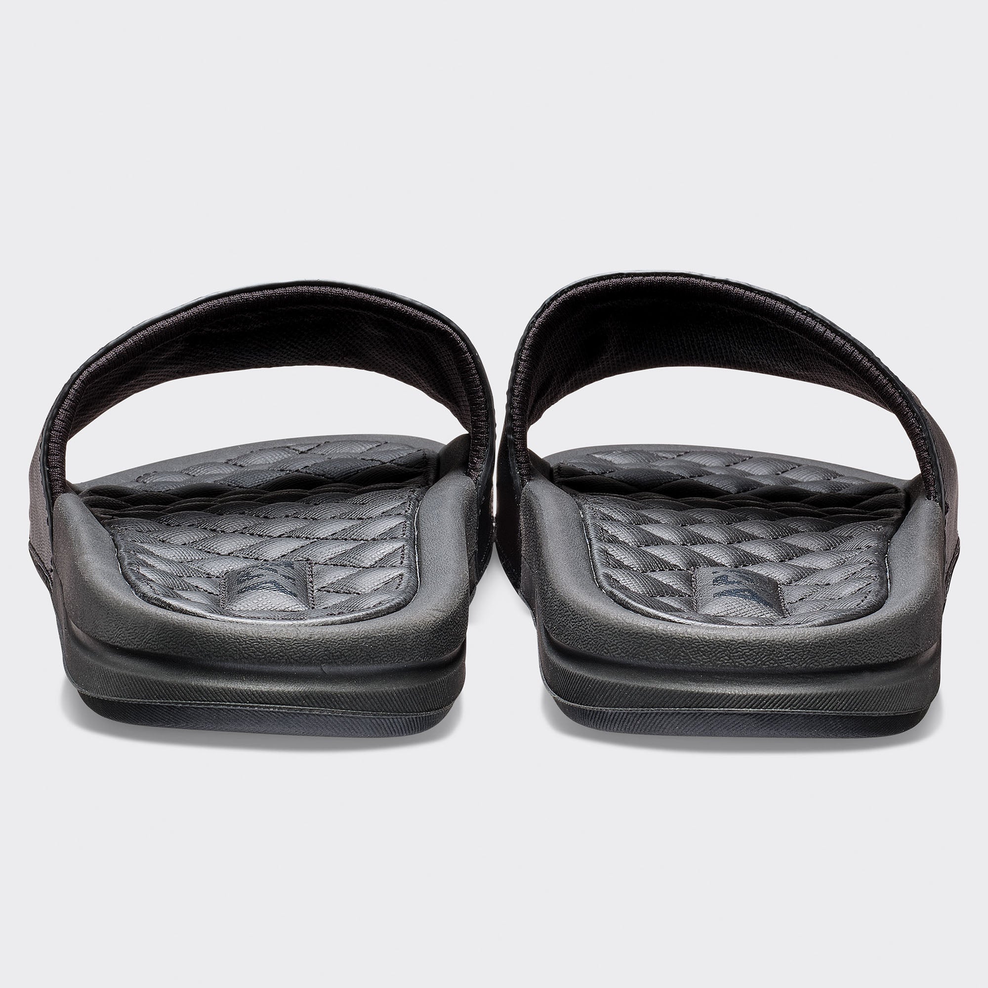 Men&#39;s Lusso Logo Slide Black view 4