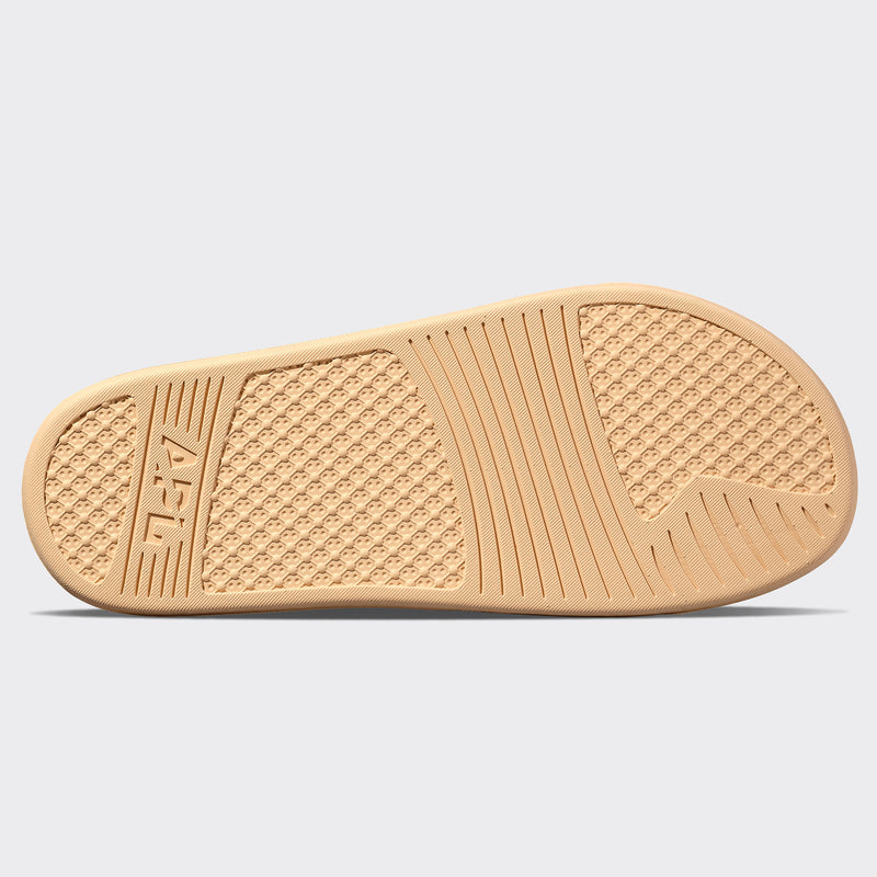 Men's Lusso Logo Slide Camel