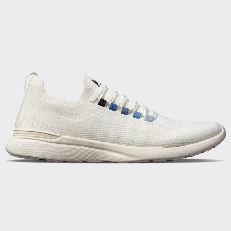 Men's TechLoom Breeze Ivory / Navy / Coastal Blue