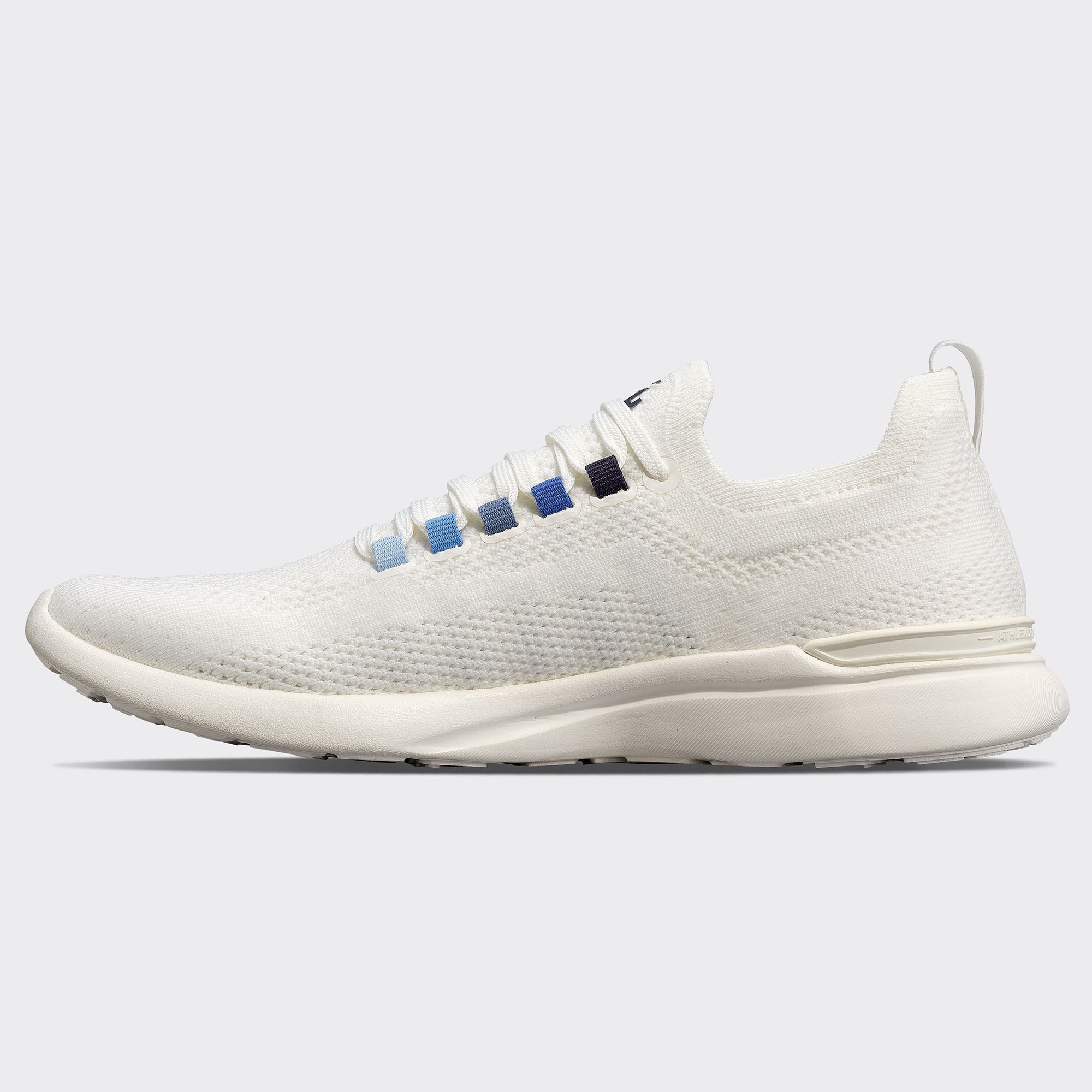 Men&#39;s TechLoom Breeze Ivory / Navy / Coastal Blue view 2