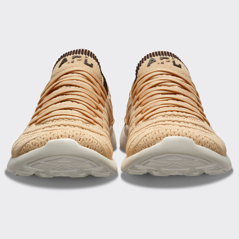 Women's TechLoom Wave Camel / Chocolate / Ribbed