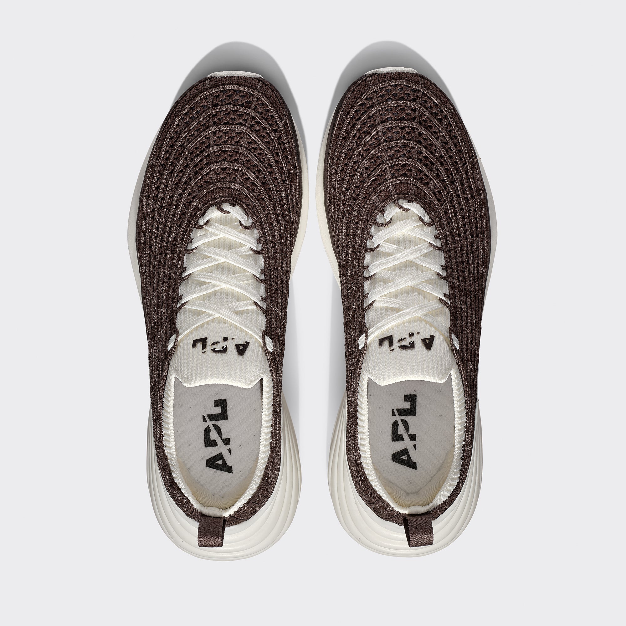 Women's TechLoom Zipline Chocolate / Ivory / Ivory | APL Shoes