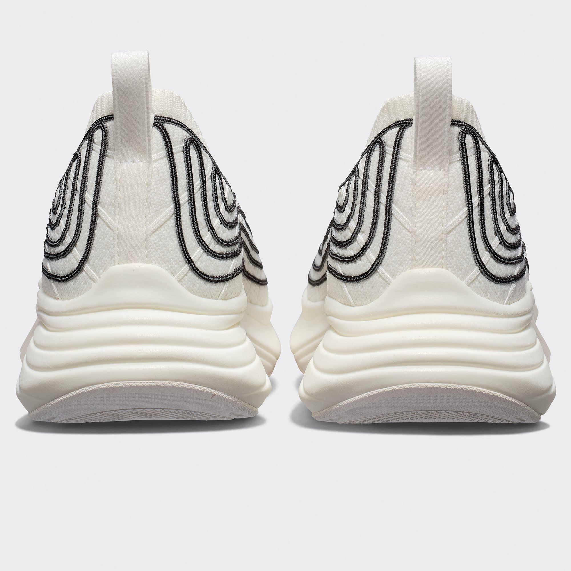 Men&#39;s TechLoom Zipline Ivory / Black / Reflective Silver view 4