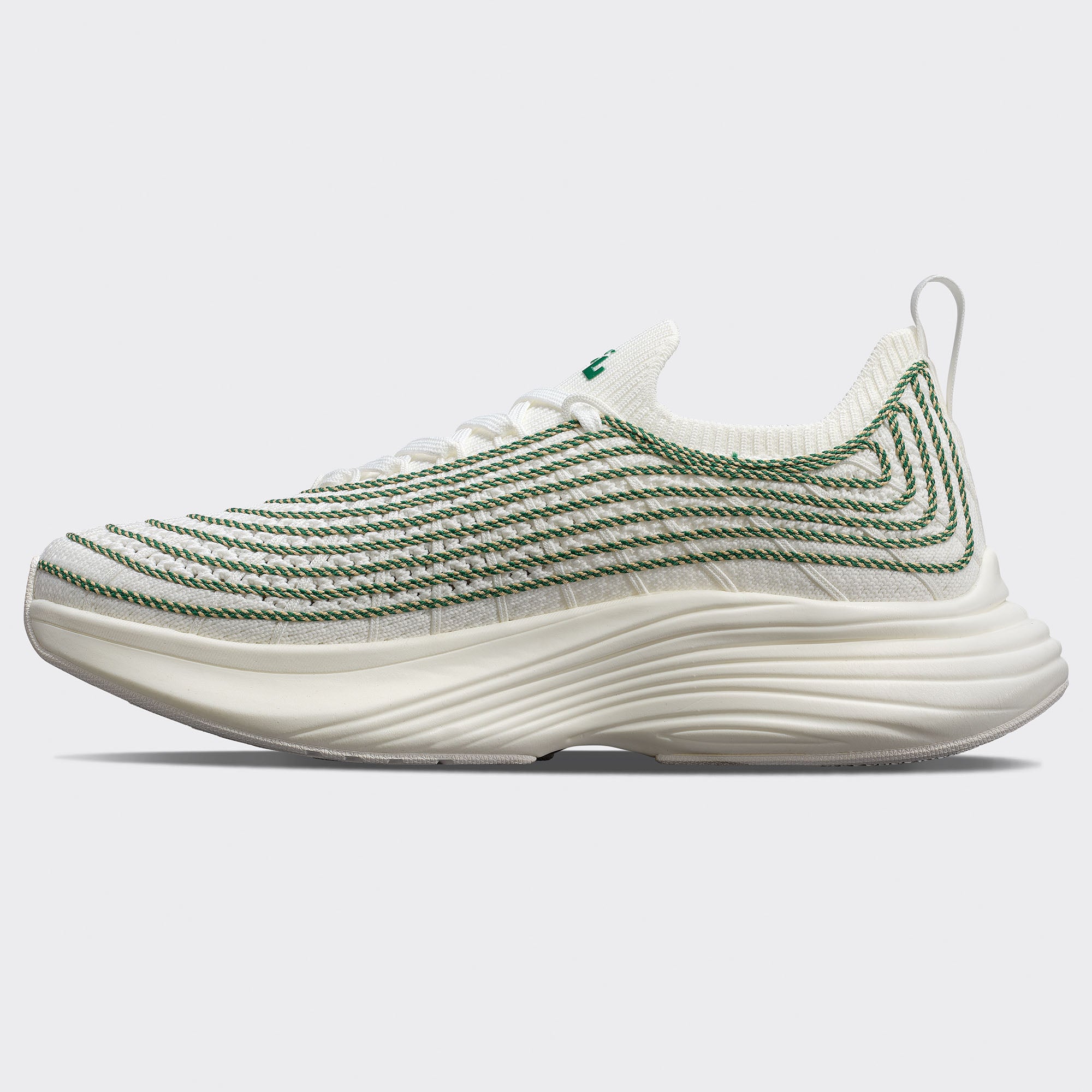 Men&#39;s TechLoom Zipline Ivory / Court Green / Sunkissed view 2