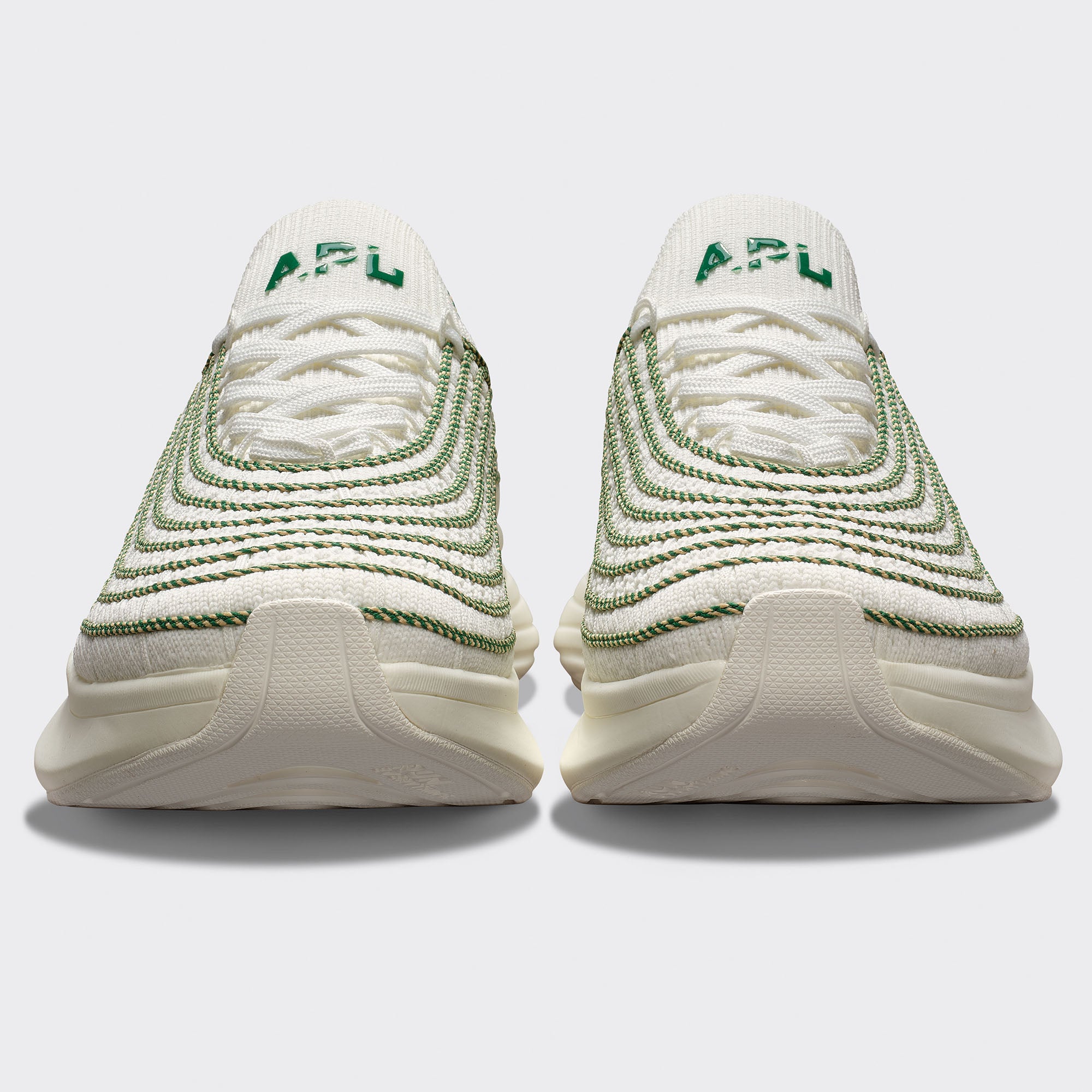 Men&#39;s TechLoom Zipline Ivory / Court Green / Sunkissed view 4