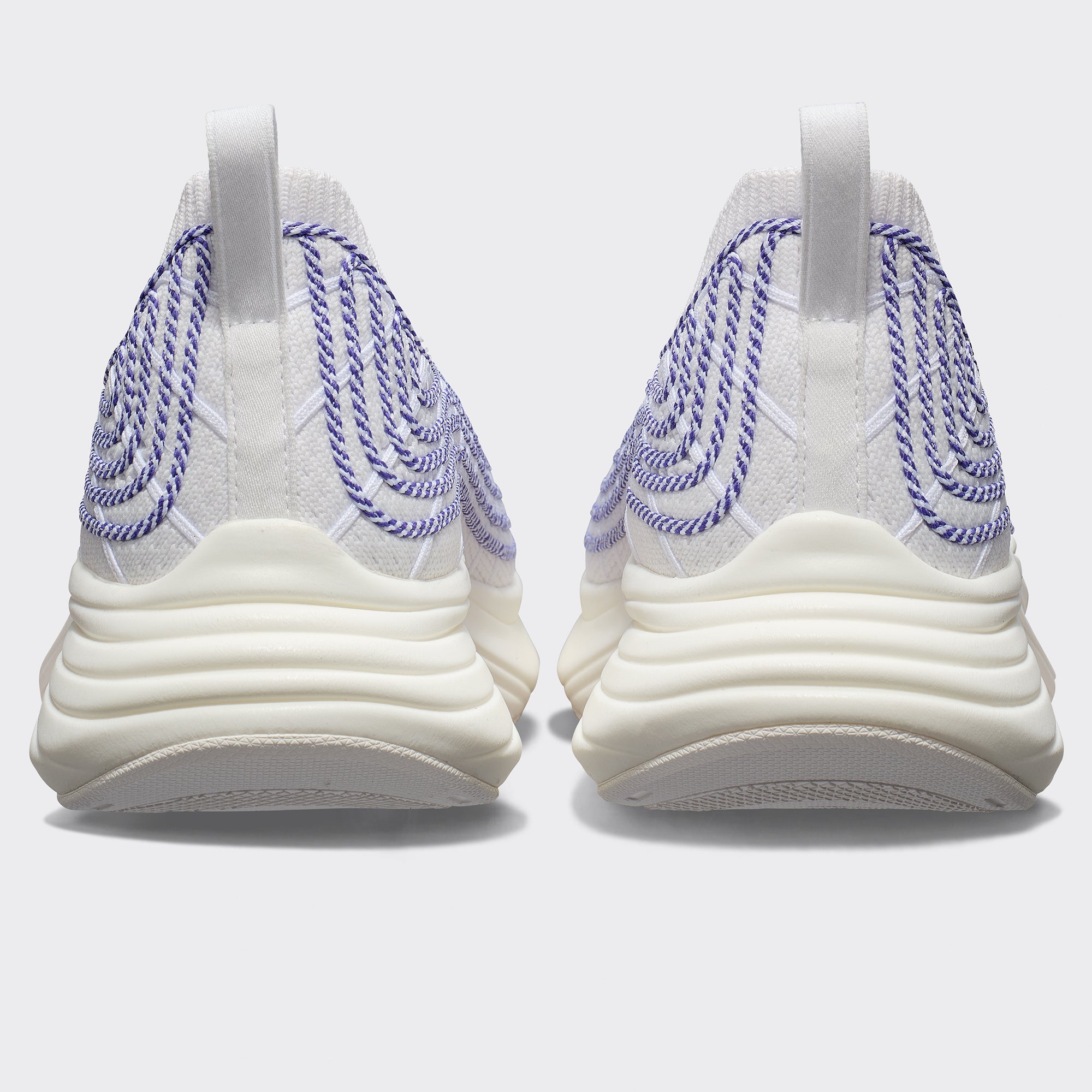 Women&#39;s TechLoom Zipline White / Purple / Pixel view 3