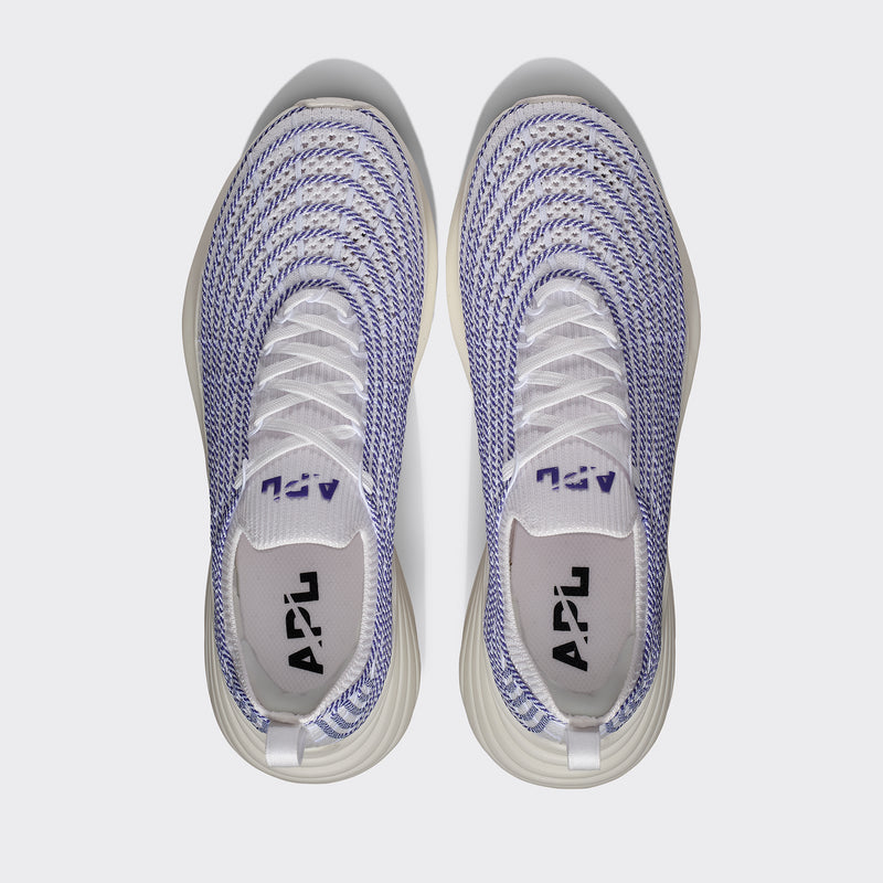 Women's TechLoom Zipline White / Purple / Pixel | APL Shoes