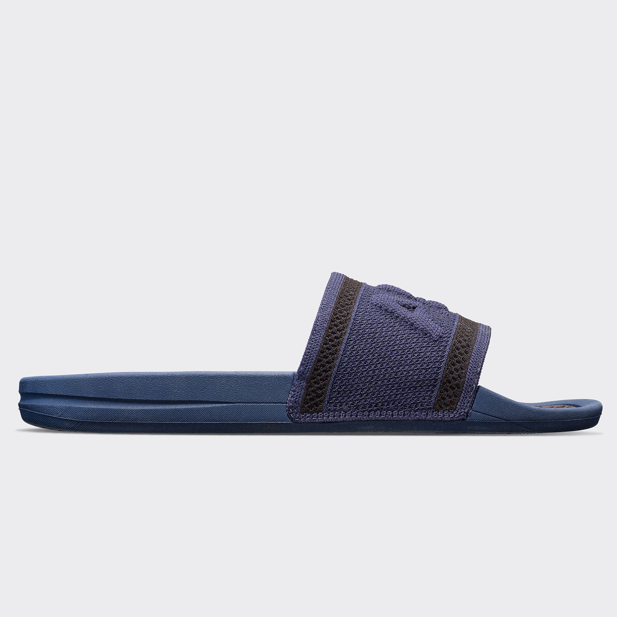 Women's Big Logo TechLoom Slide Navy / Black view 2