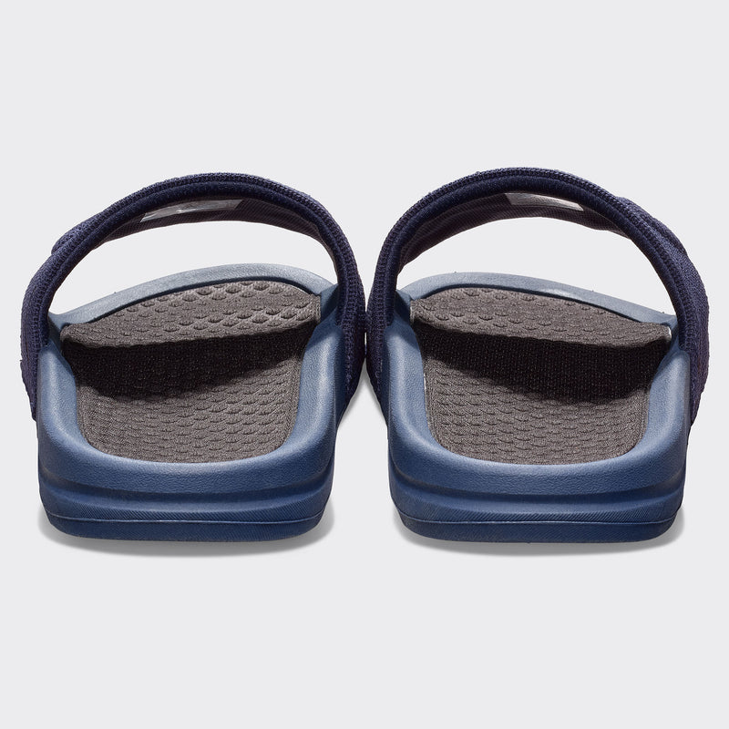Men's Big Logo TechLoom Slide Navy / Black view 4