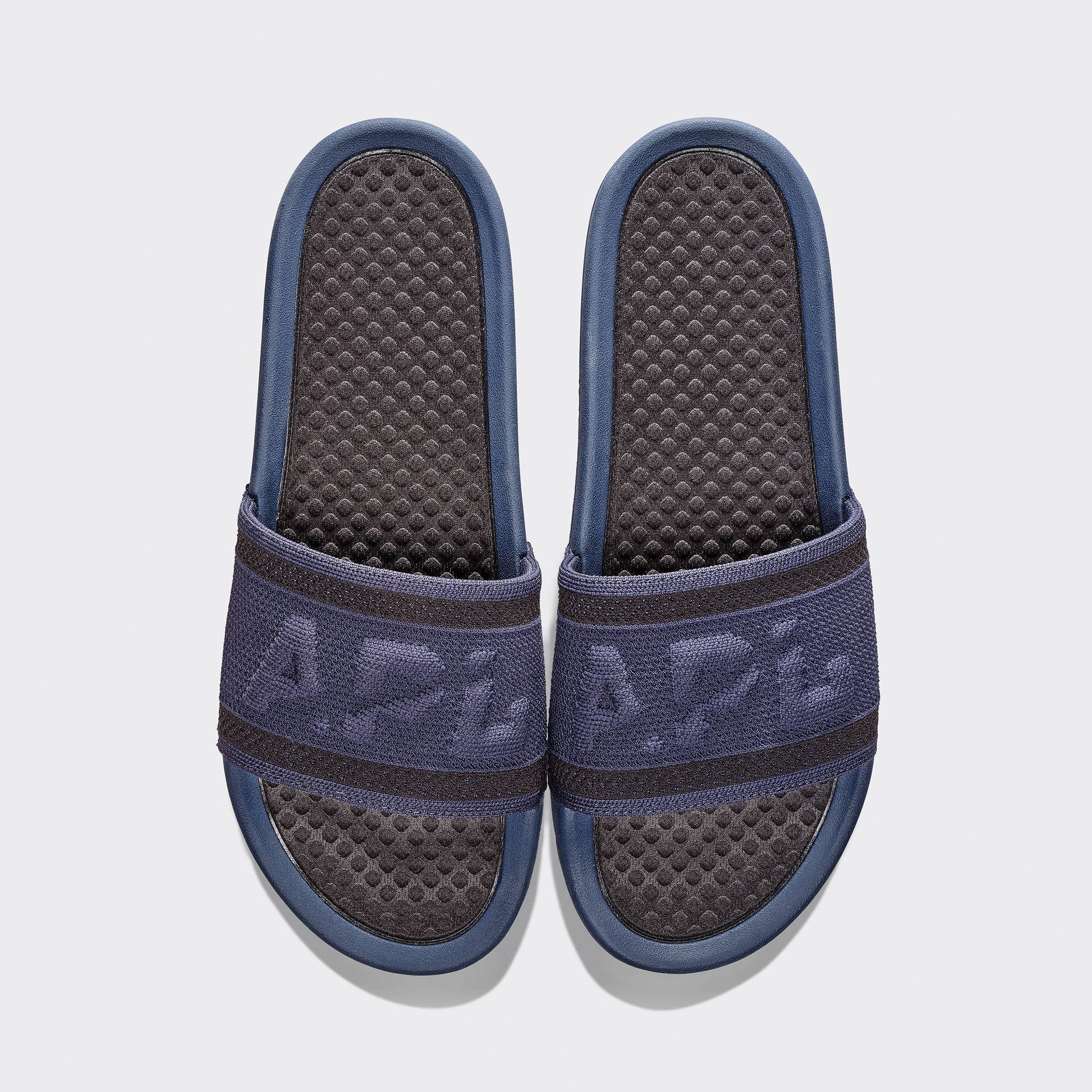 Men's Big Logo TechLoom Slide Navy / Black view 1